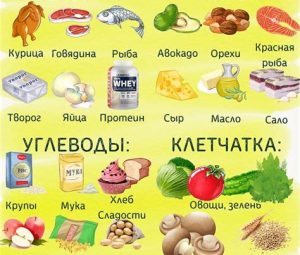 Диета белок и клетчатка