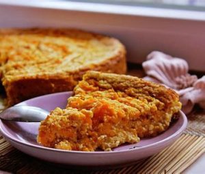Диетический пирог из тыквы для похудения