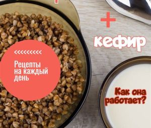 Гречка с кефиром диета для похудения