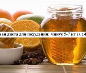Медовая экспресс диета для похудения