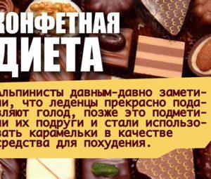 Шоколадная диета — меню, ловушки и опасности